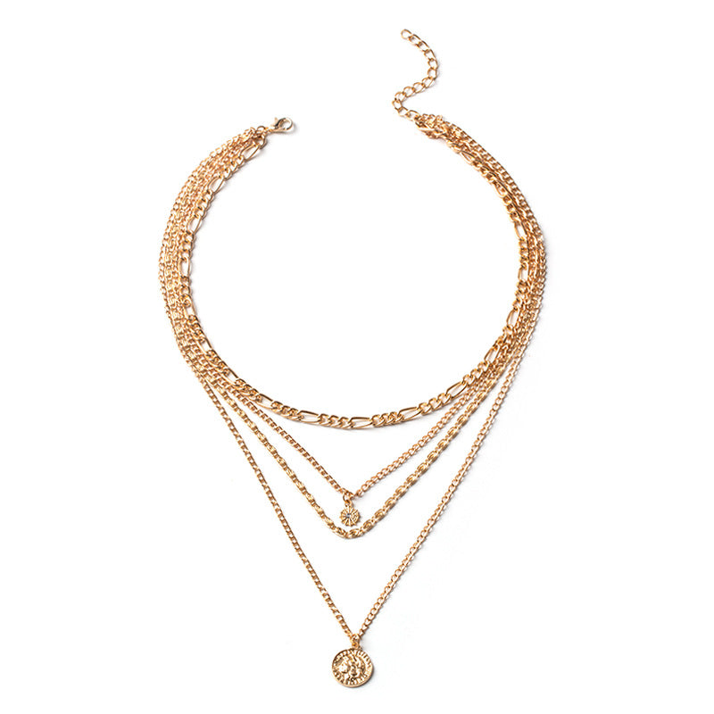 Collana moneta punk