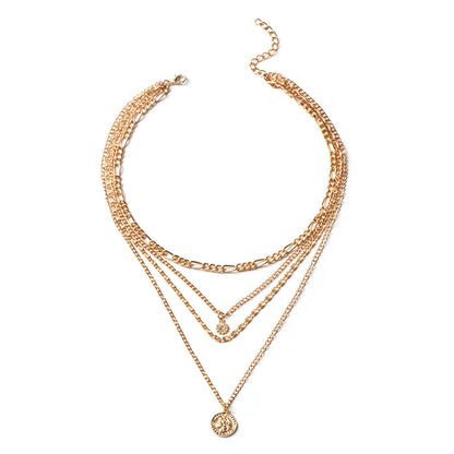 Collana moneta punk