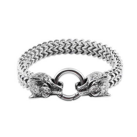 Braccialetto Charm Lupo Vichingo