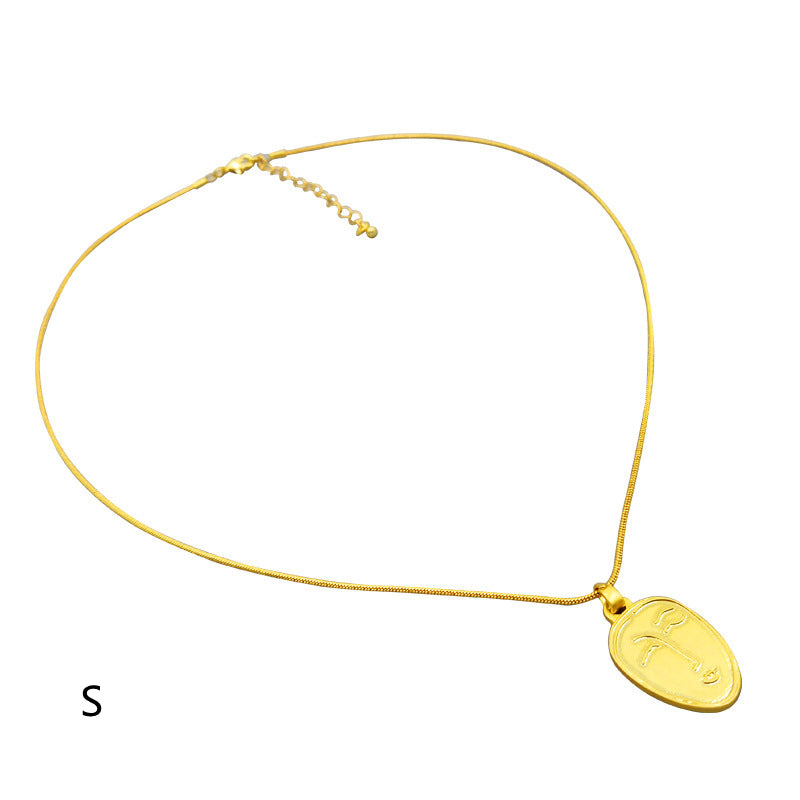 Collana moneta oro