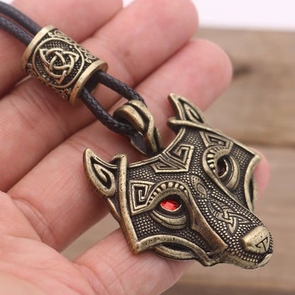 Collana rune vichinghe nodo triangolare