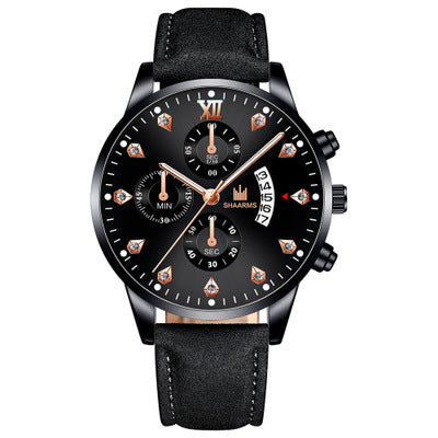 Orologio cronografo uomo con diamanti