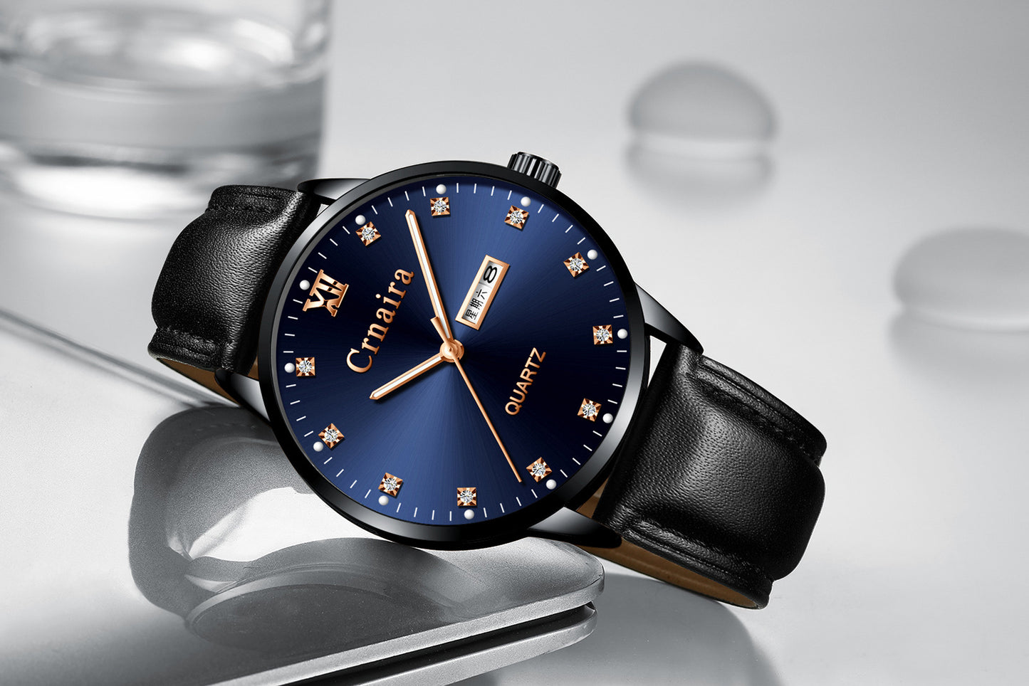 Orologio uomo multifunzione impermeabile luminescente