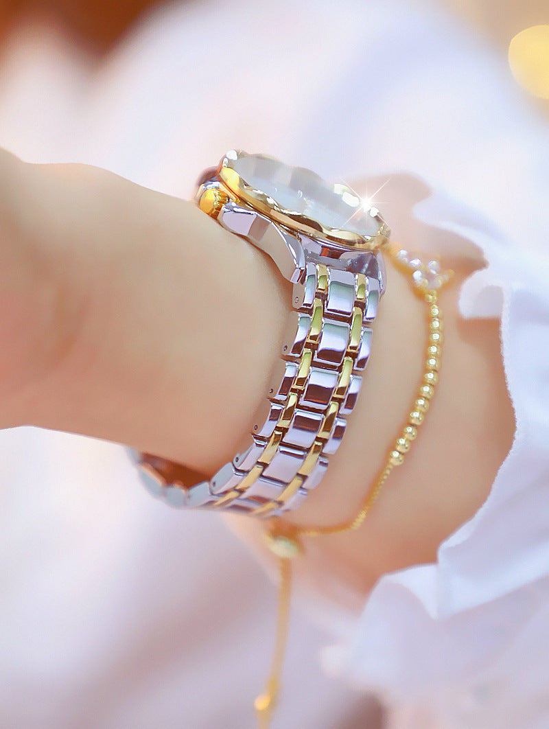 Orologio donna diamante a maglie