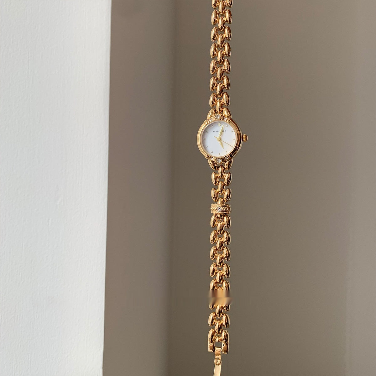 Orologio quarzo retrò strass