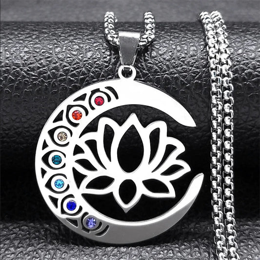 Collana loto luna