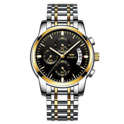 Orologio acciaio luminoso farfalla