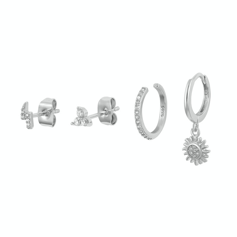 Orecchini diamante impilabili
