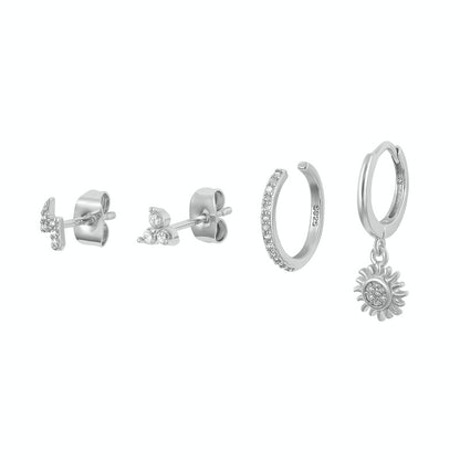 Orecchini diamante impilabili