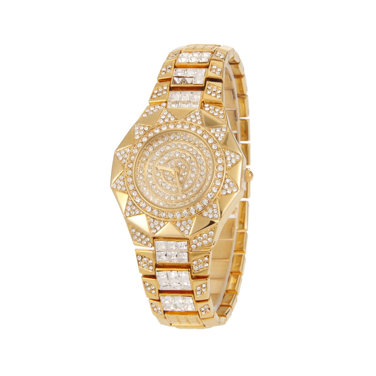 Orologio con quadrante floreale