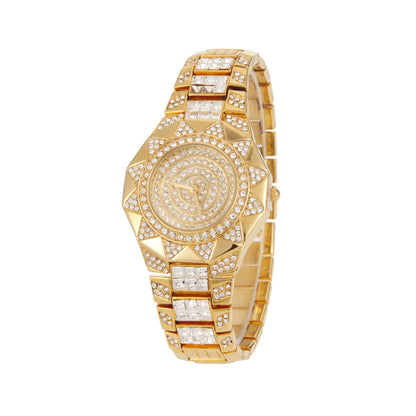 Orologio con quadrante floreale