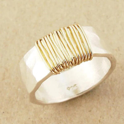 Bracciale geometrico ampio
