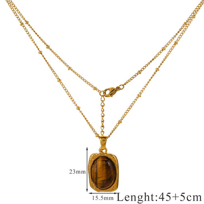 Collana occhio di tigre donna