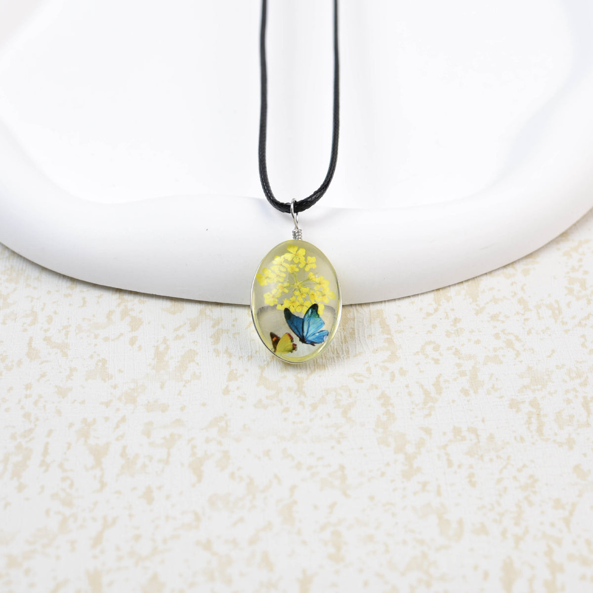 Collana Farfalla e Fiore