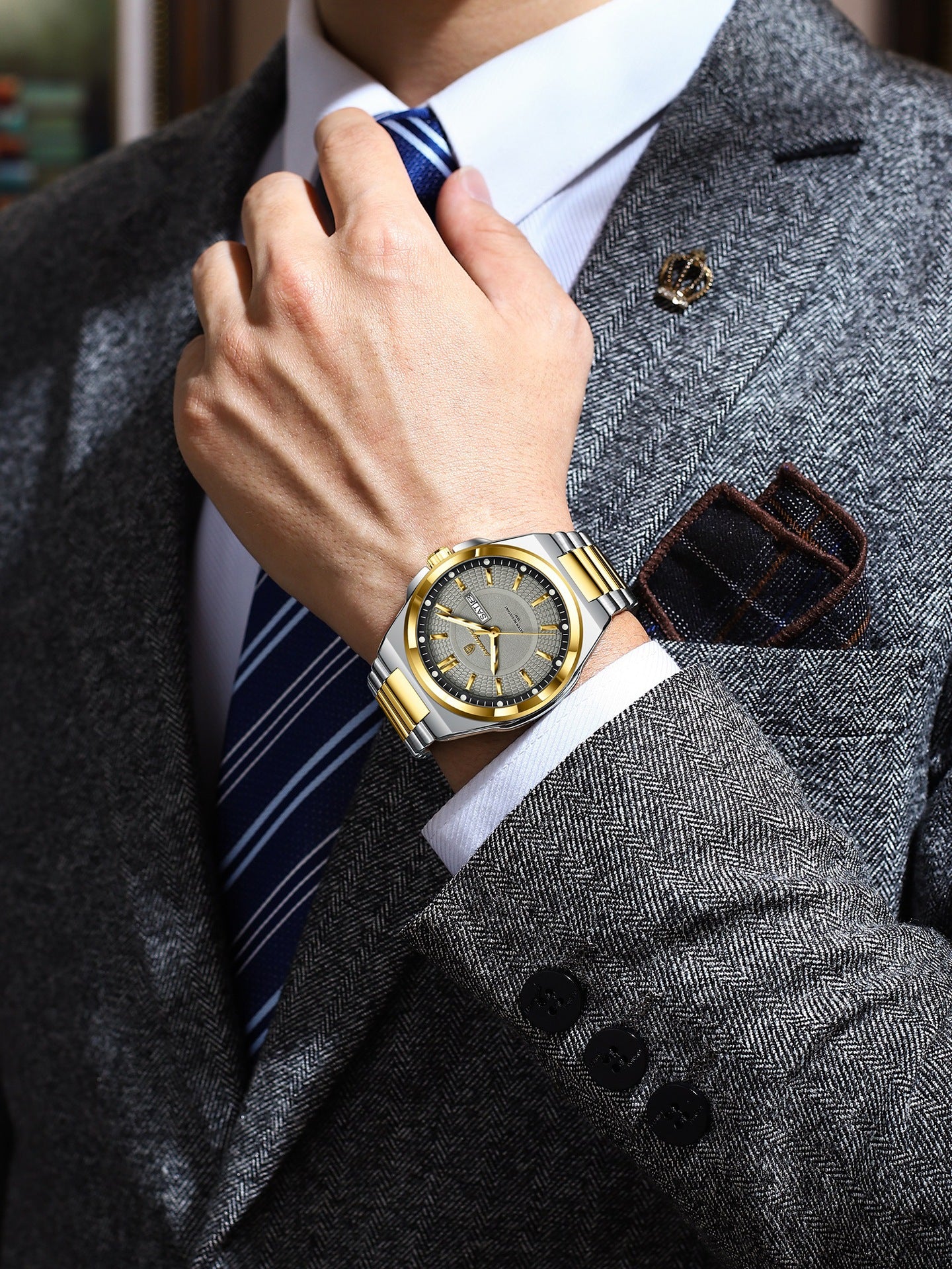 Orologio minimalista personalizzabile da uomo