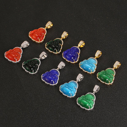 Collana Buddha con opale