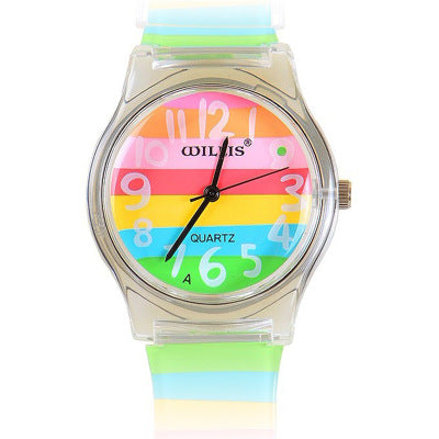 Orologio sportivo a righe da studente