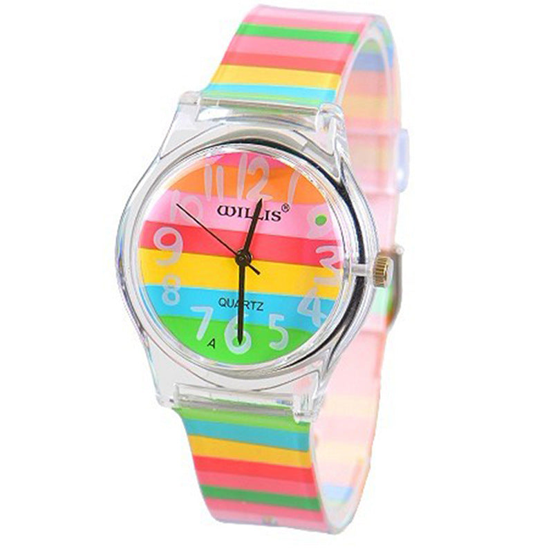 Orologio sportivo a righe da studente
