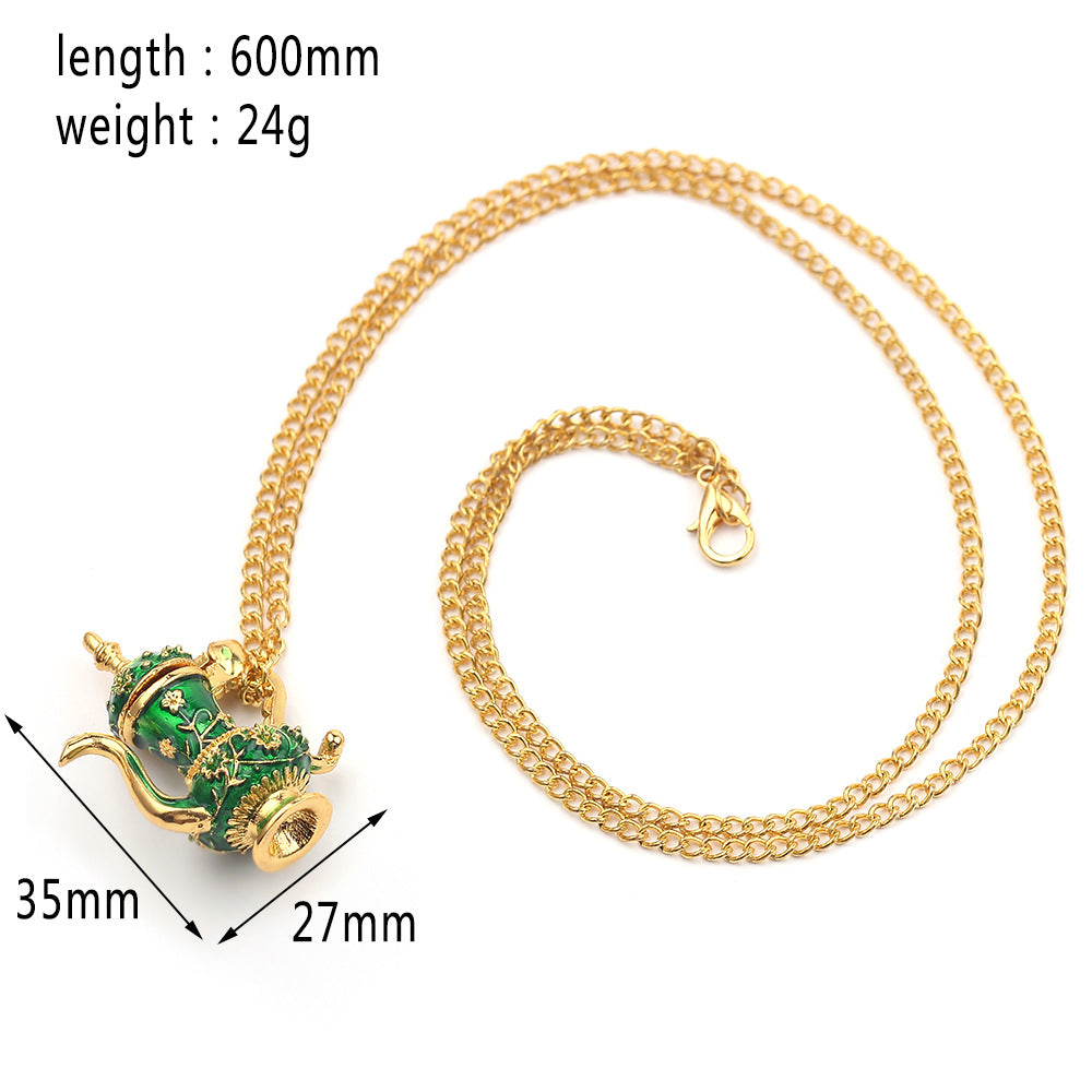 Collana tazza smaltata