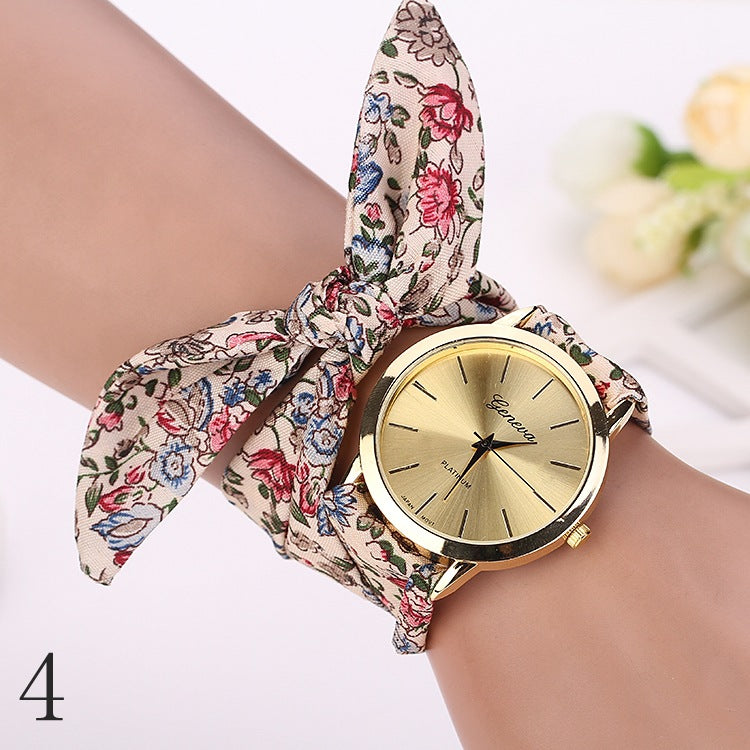 Orologio da donna cinturino stoffa