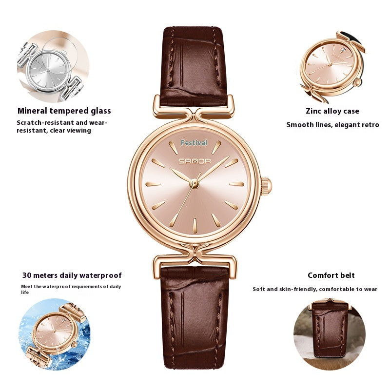 Orologio donna maglia retrò