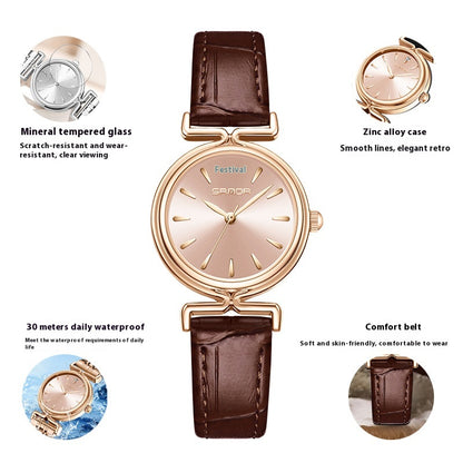 Orologio donna maglia retrò