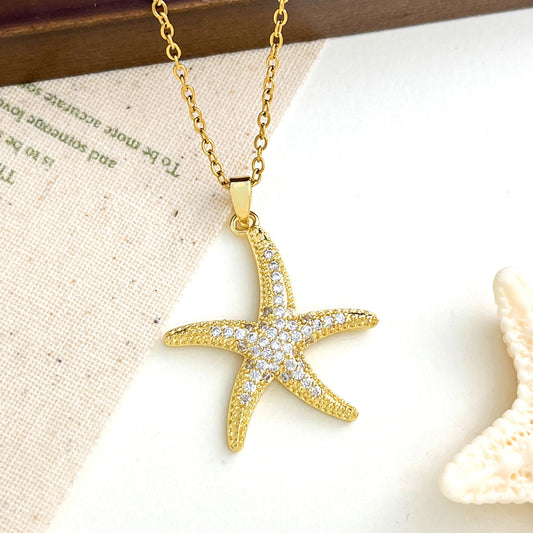 Collana stella marina stile spiaggia