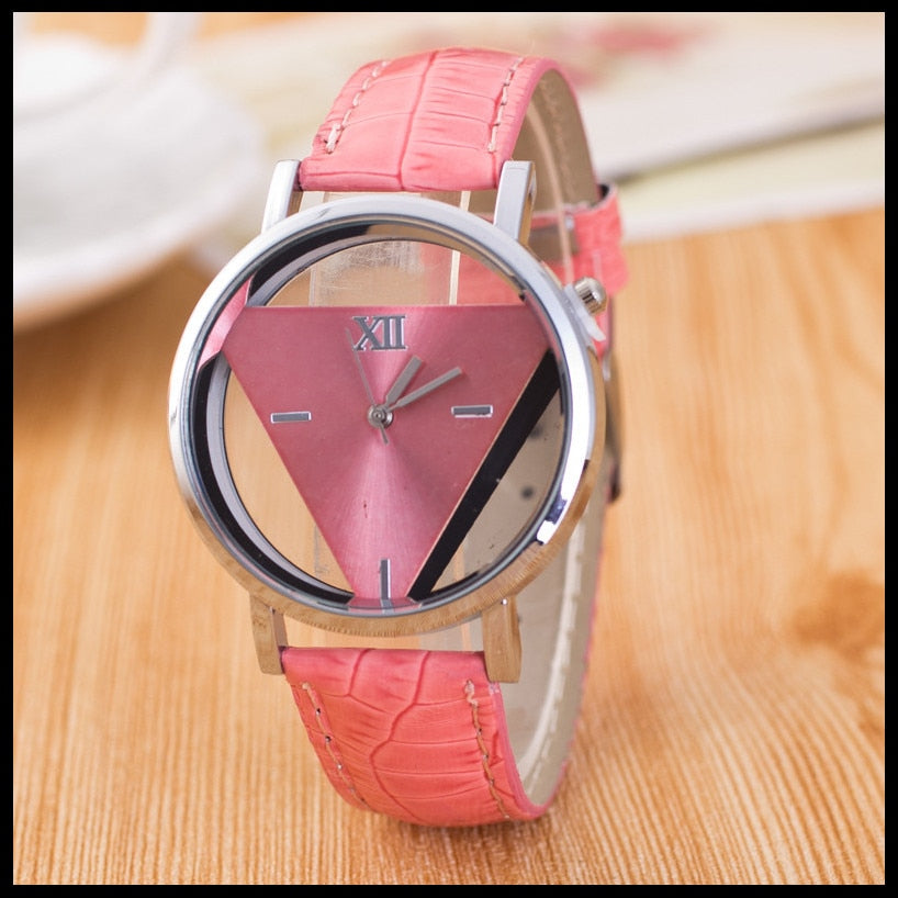 Orologio triangolare doppia faccia