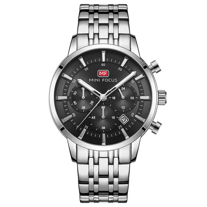 Orologio quarzo quadrante grande impermeabile
