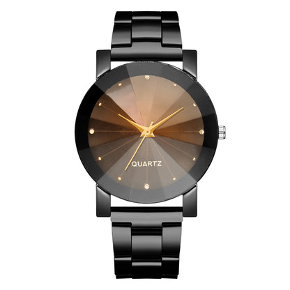 Orologio specchio marrone