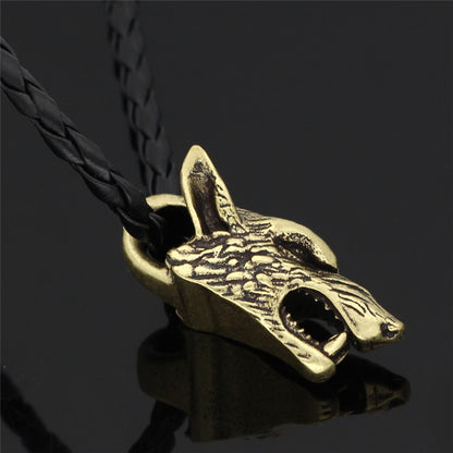 Collana lupo da uomo