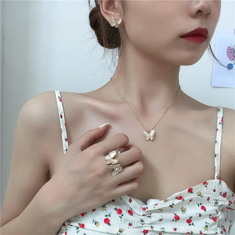 Collana farfalla argento fatata