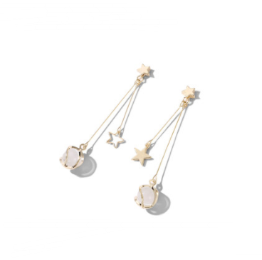 Clip Orecchio Opale