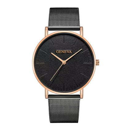 Orologio cinturino mesh acciaio da uomo