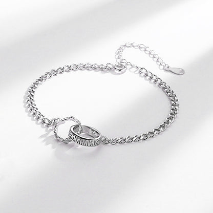 Braccialetto coppia alberi