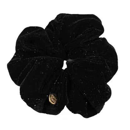 Elastico capelli velluto nero