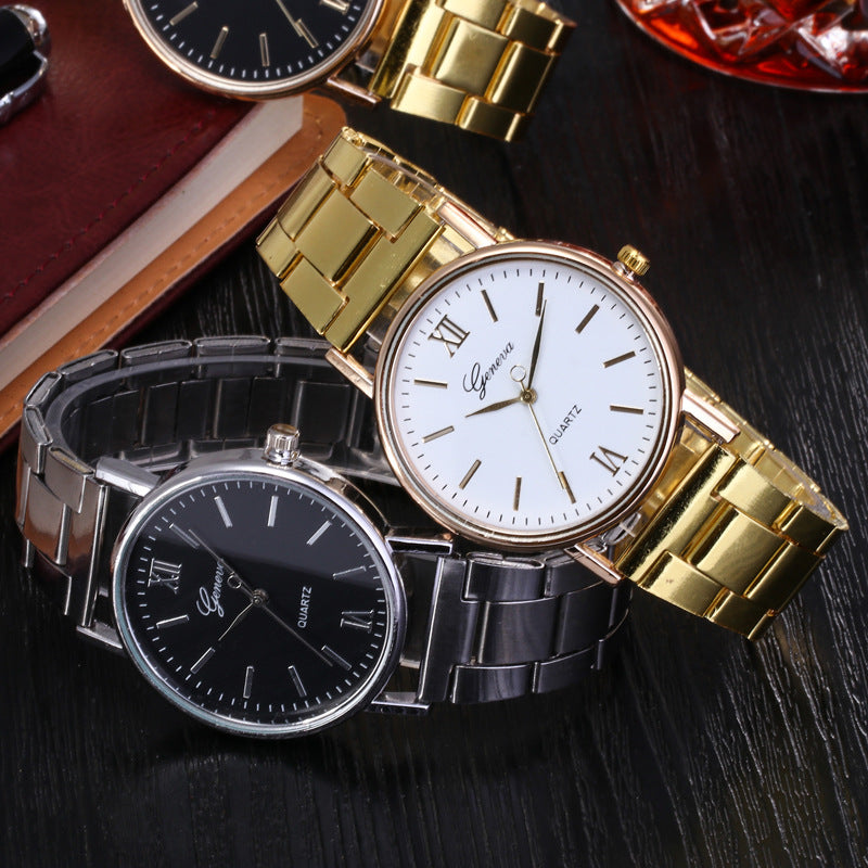 Orologio cinturino acciaio business