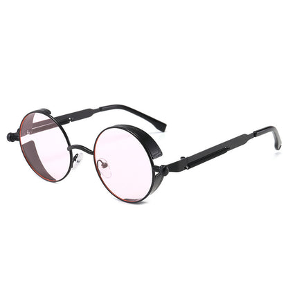 Occhiali da sole retrò hipster punk