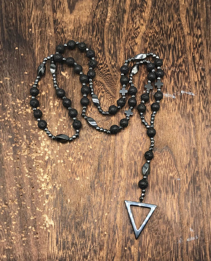 Collana croce religiosa da uomo