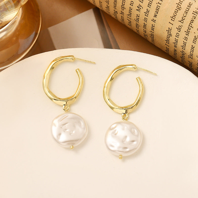 Orecchini perle e strass
