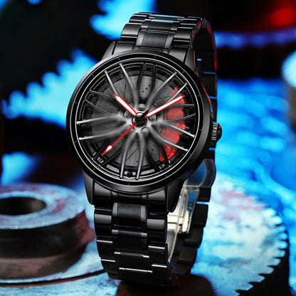 Orologio quarzo traforato da uomo