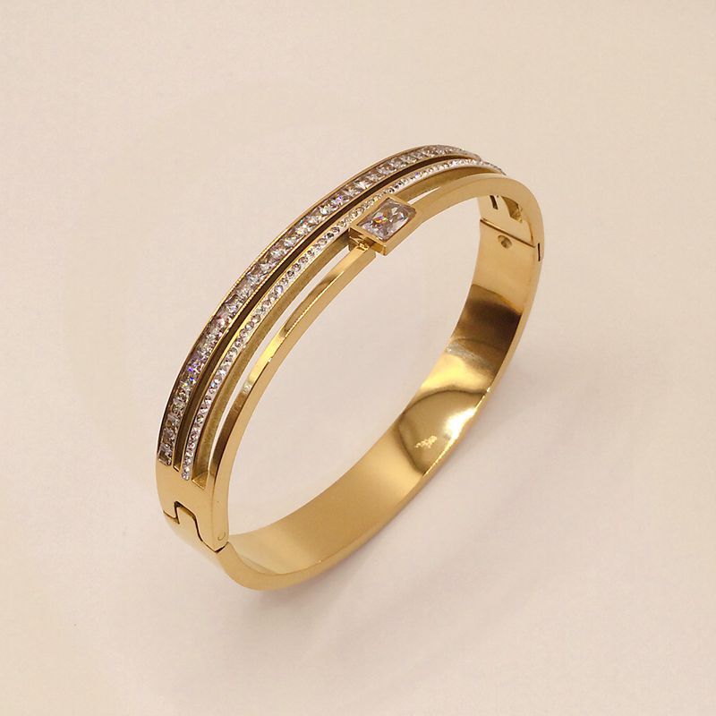Bracciale titanio doppio filo bianco verde