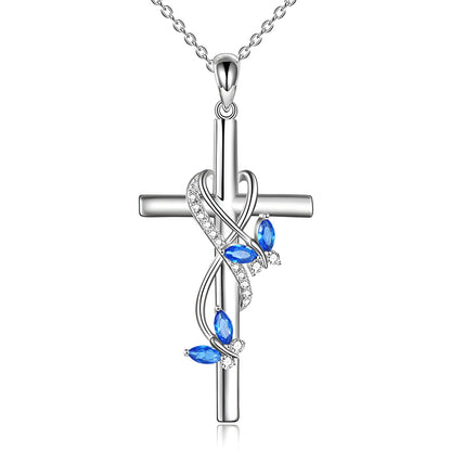 Collana farfalla croce