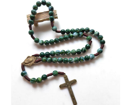 Collana croce intrecciata