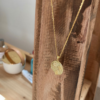 Collana sole e pianeta argento