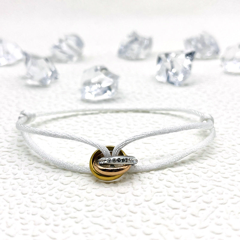 Bracciale intrecciato
