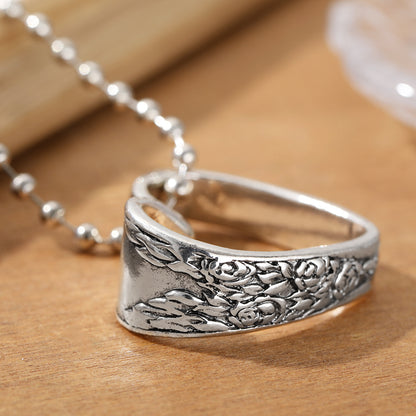 Collana fiore e cuore