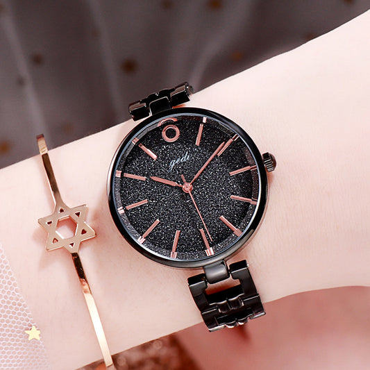 Orologio acciaio stellato