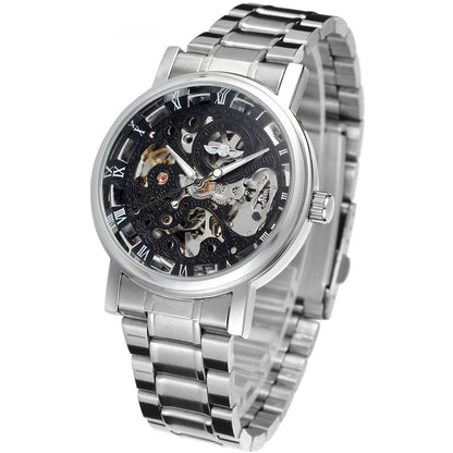 Orologio meccanico movimento visibile