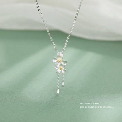 Collana clavicola elegante